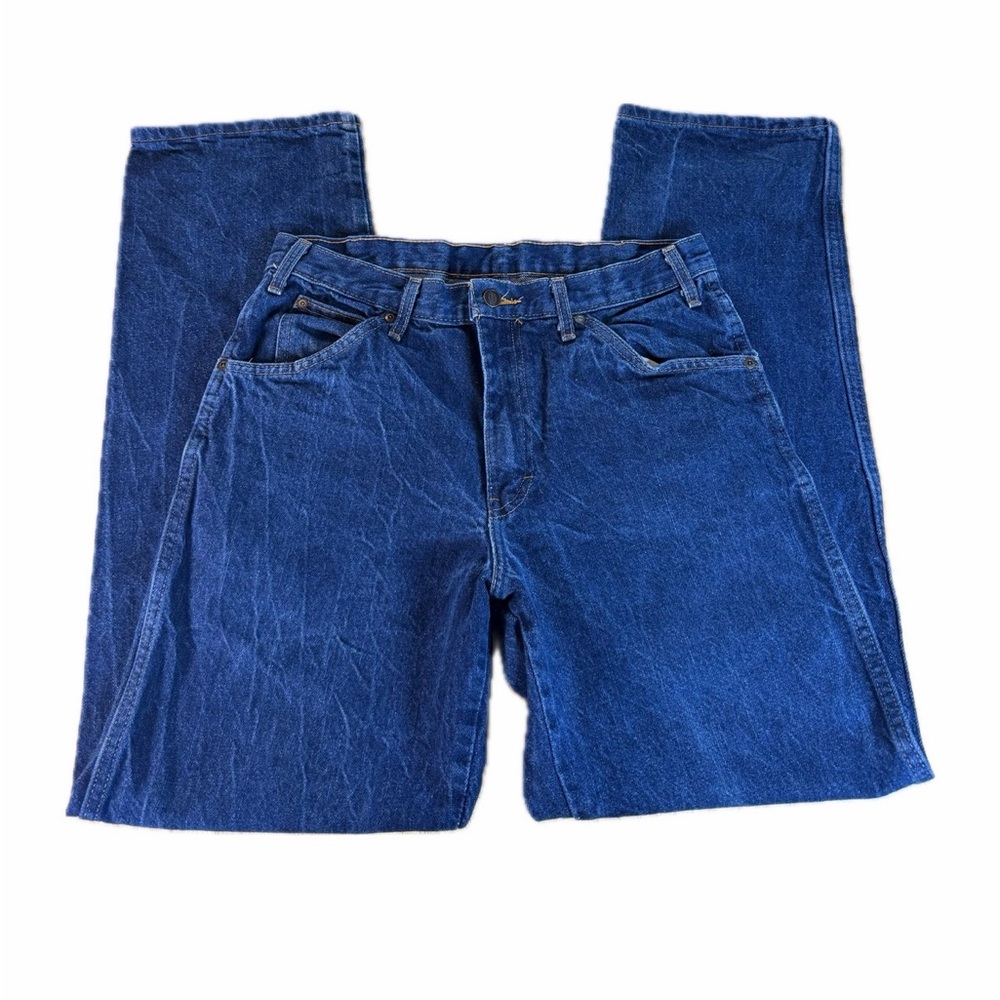 DICKIES Relaxed Fit Straight Leg High Rise Blue Denim Jeans Men's Size 31 X 31